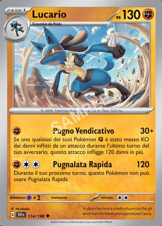 114/198 Lucario - SCARLATTO E VIOLETTO