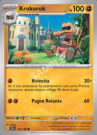 116/198 Krokorok - SCARLATTO E VIOLETTO