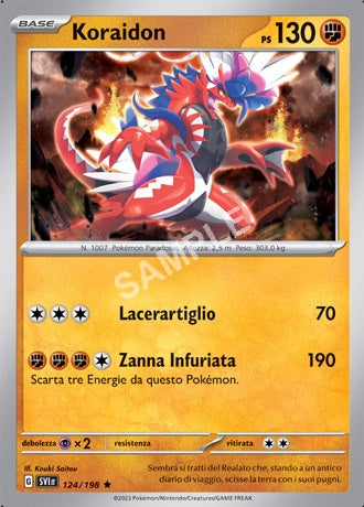 124/198 Koraidon - SCARLATTO E VIOLETTO