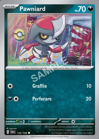 132/198 Pawniard - SCARLATTO E VIOLETTO