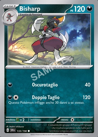 133/198 Bisharp - SCARLATTO E VIOLETTO