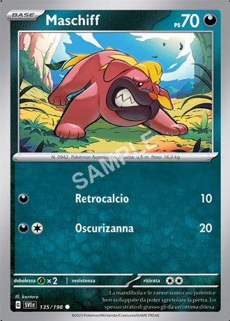 135/198 Maschiff - SCARLATTO E VIOLETTO