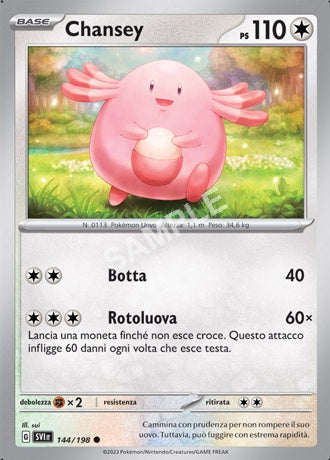 144/198 Chansey - SCARLATTO E VIOLETTO