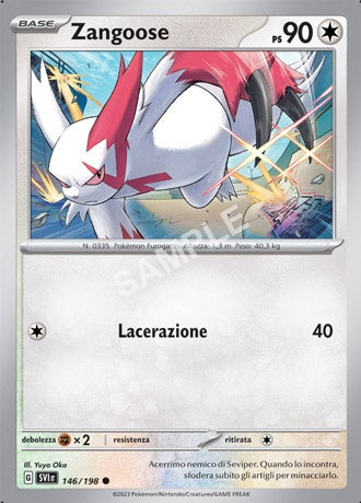 146/198 Zangoose - SCARLATTO E VIOLETTO