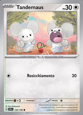 159/198 Tandemaus - SCARLATTO E VIOLETTO