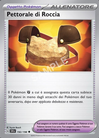 192/198 Pettorale di Roccia - SCARLATTO E VIOLETTO