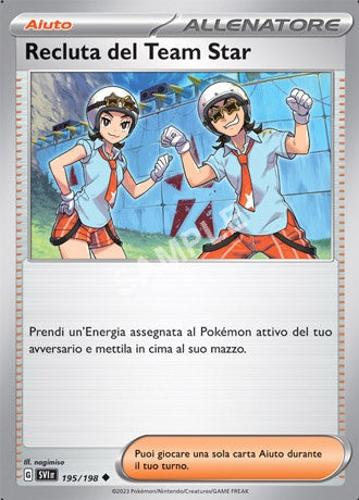 195/198 Recluta del Team Star - SCARLATTO E VIOLETTO