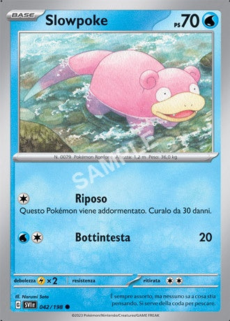 42 - Slowpoke - SCARLATTO E VIOLETTO