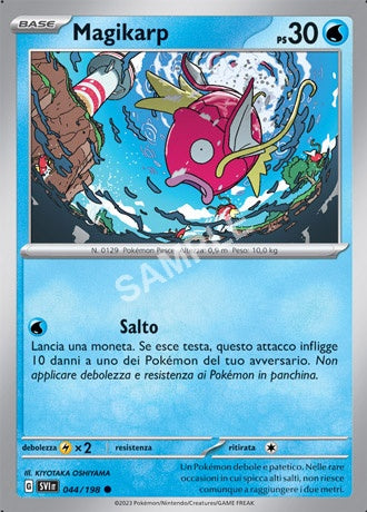44 - Magikarp - SCARLATTO E VIOLETTO