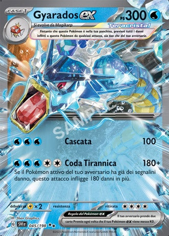 45/198 Gyarados EX - SCARLATTO E VIOLETTO