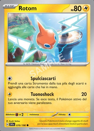 70 - Rotom - SCARLATTO E VIOLETTO
