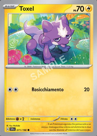 71 - Toxel - SCARLATTO E VIOLETTO