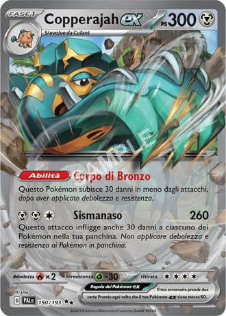 150/193 Copperajah EX - EVOLUZIONI A PALDEA