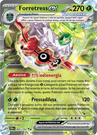 5/193 Forretress EX - EVOLUZIONI A PALDEA