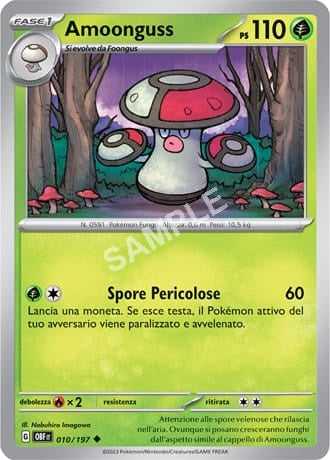 10/197 Amoonguss - OSSIDIANA INFUOCATA - OBF