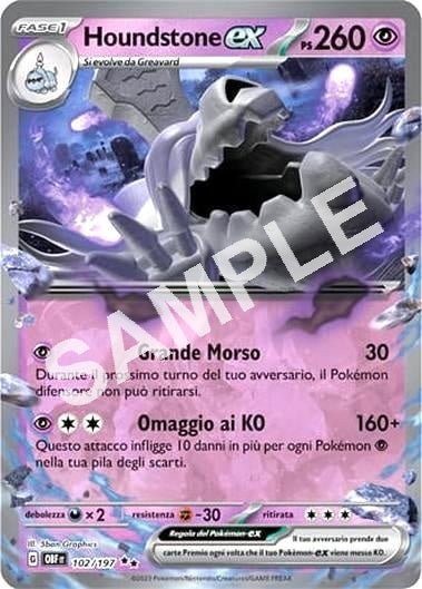 102/197 Houndstone EX - OSSIDIANA INFUOCATA