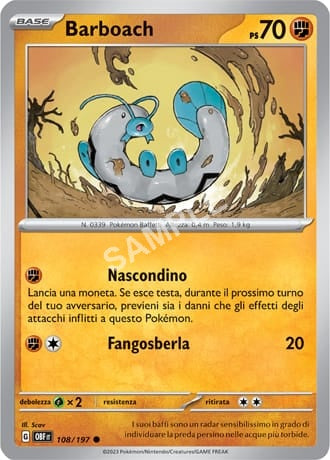 108/197 Barboach - OSSIDIANA INFUOCATA - OBF