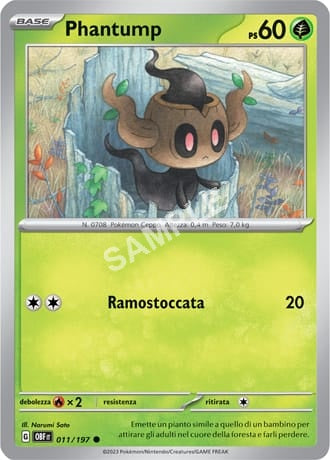 11/197 Phantump - OSSIDIANA INFUOCATA - OBF