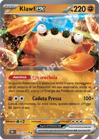 120/197 Klawf EX - OSSIDIANA INFUOCATA