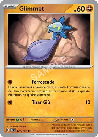 121/197 Glimmet - OSSIDIANA INFUOCATA - OBF