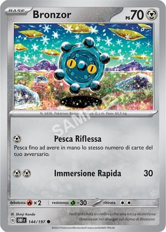 144/197 Bronzor - OSSIDIANA INFUOCATA - OBF