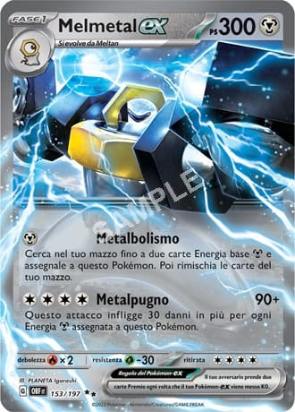 153/197 Melmetal EX - OSSIDIANA INFUOCATA