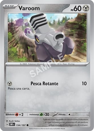 154/197 Varoom - OSSIDIANA INFUOCATA - OBF