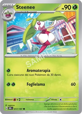 17/197 Steenee - OSSIDIANA INFUOCATA - OBF