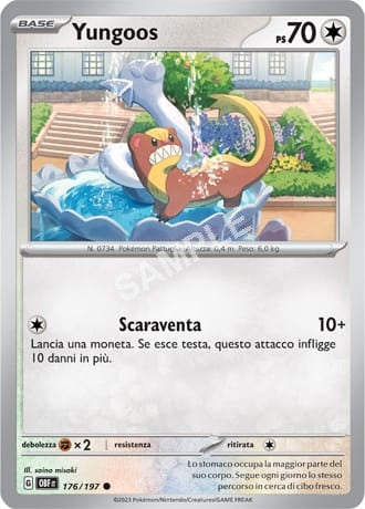 176/197 Yungoos - OSSIDIANA INFUOCATA - OBF