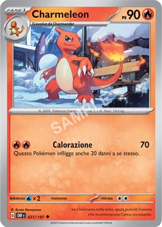 27/197 Charmeleon - OSSIDIANA INFUOCATA - OBF