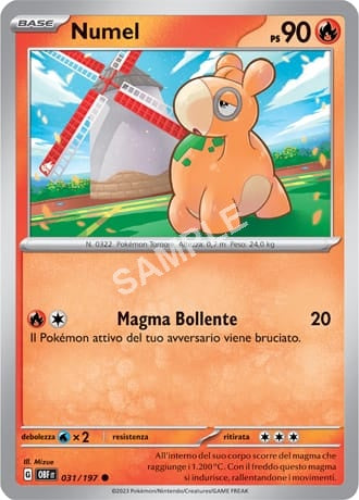 31/197 Numel - OSSIDIANA INFUOCATA - OBF