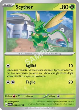 4/197 Scyther - OSSIDIANA INFUOCATA - OBF