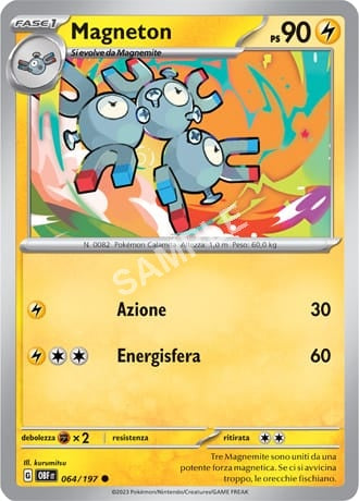 64/197 Magneton - OSSIDIANA INFUOCATA - OBF