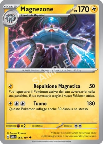 65/197 Magnezone - OSSIDIANA INFUOCATA - OBF