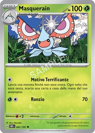 7/197 Masquerain - OSSIDIANA INFUOCATA - OBF