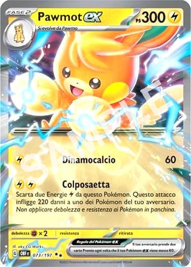 73/197 Pawmot EX - OSSIDIANA INFUOCATA