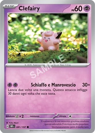 81/197 Clefairy - OSSIDIANA INFUOCATA - OBF