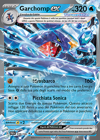 38/182 Garchomp EX - PARADOSSO TEMPORALE
