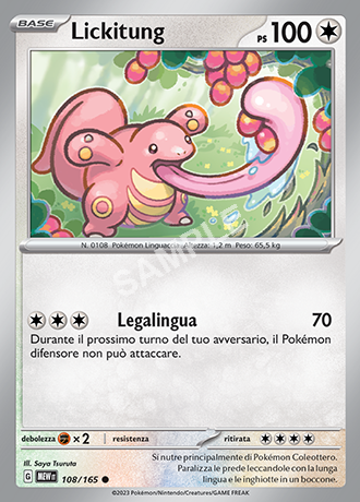108/165 Lickitung - 151 (MEW)