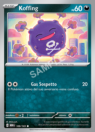 109/165 Koffing - 151 (MEW)