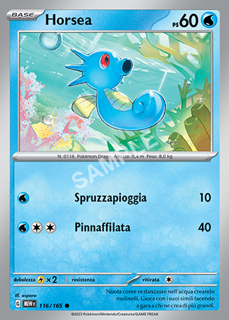 116/165 Horsea - 151 (MEW)