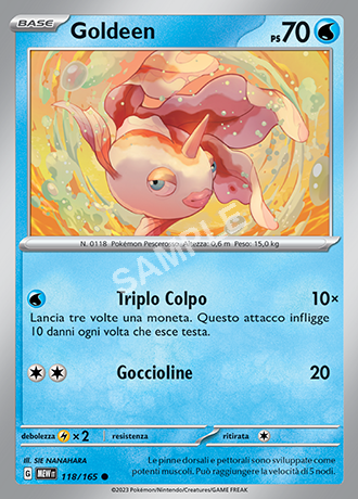 118/165 Goldeen - 151 (MEW)