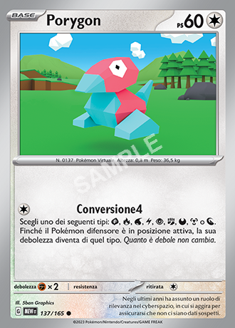 137/165 Porygon - 151 (MEW)