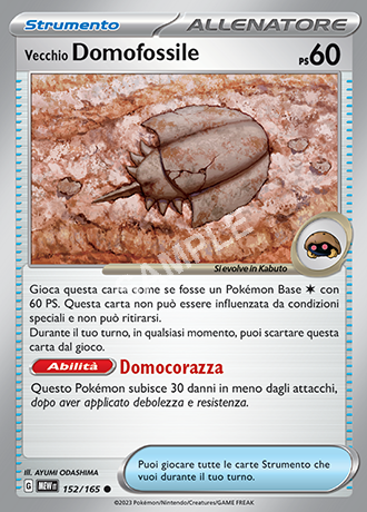 152/165 Vecchio Domofossile - 151 (MEW)