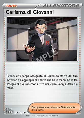 161/165 Carisma di Giovanni - 151 (MEW)