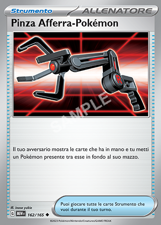 162/165 Pinza Afferra-Pokémon - 151 (MEW)