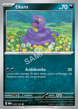 23/165 Ekans - 151 (MEW)