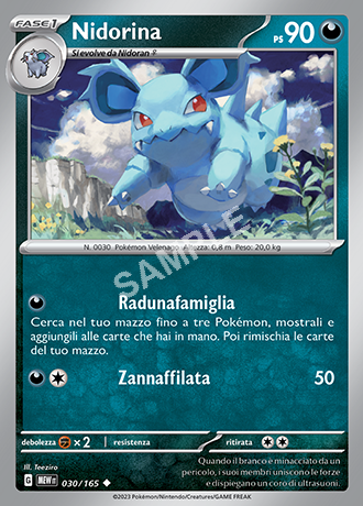 30/165 Nidorina - 151 (MEW)