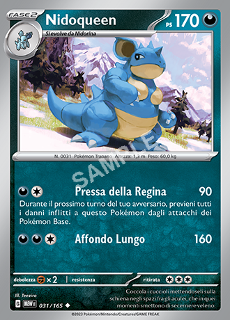 31/165 Nidoqueen - 151 (MEW)