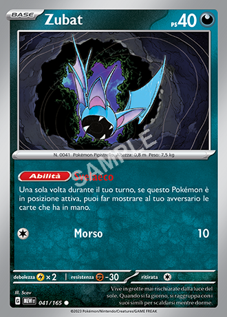 41/165 Zubat - 151 (MEW)